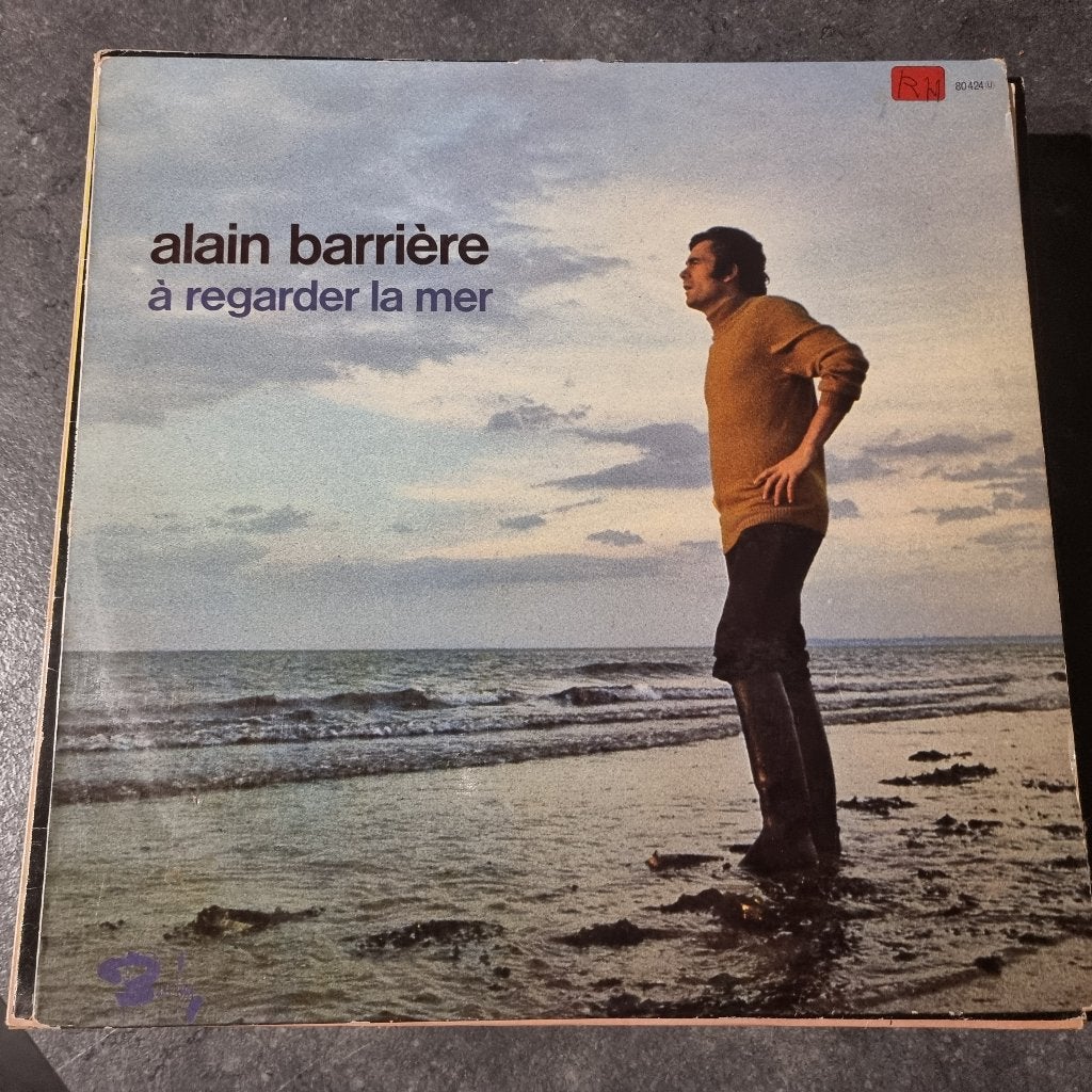 LP Alain Barrière - A regarder la mer, CD & DVD, Vinyles | Pop, Enlèvement ou Envoi, Pop, Utilisé, LP