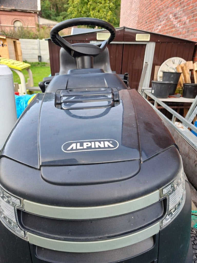 tracteur tondeuse alpina, Jardin & Terrasse, Enlèvement, Utilisé, Alpina, Démarrage électrique