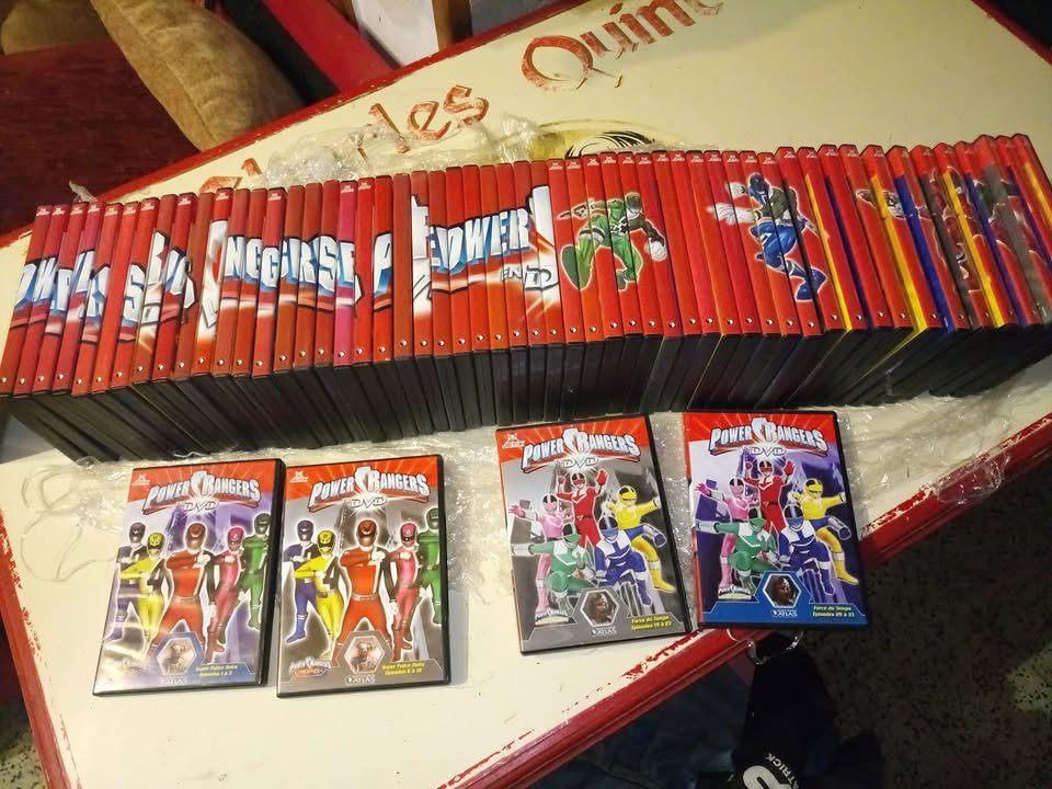 Collection de 60 dvd power rangers édition atlas Film anime, Enlèvement ou Envoi, Comme neuf, Film