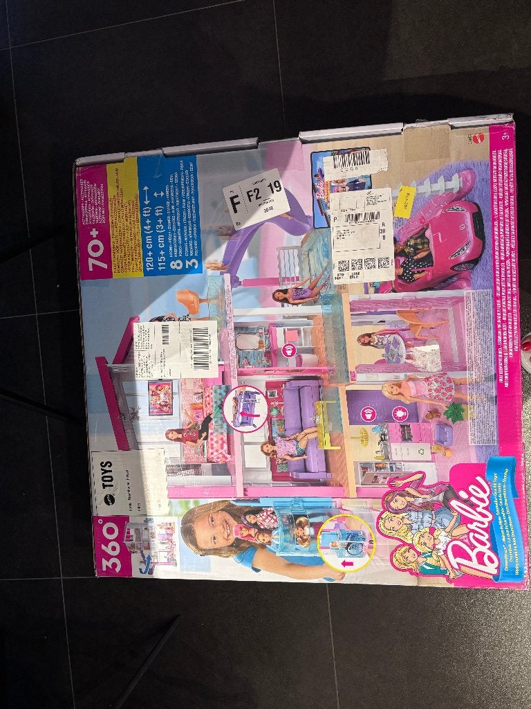 Groot droomhuis Barbie Dreamhouse - zeer goede staat, Kinderen en Baby's, Speelgoed | Poppen, Zo goed als nieuw, Barbie, Ophalen