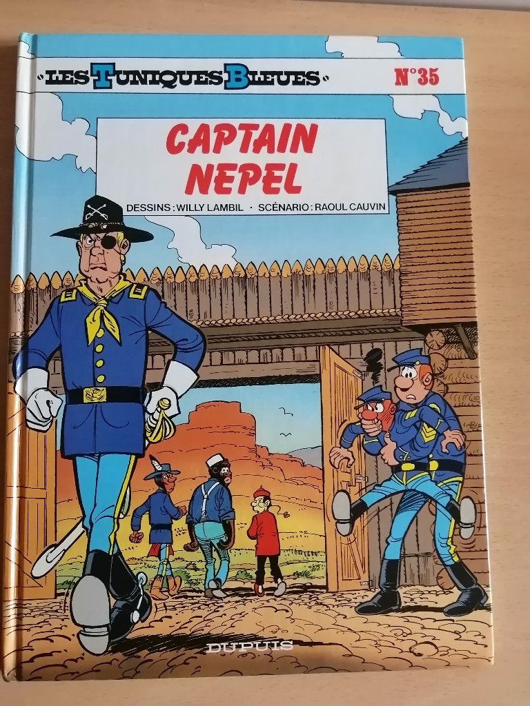 BD Les tuniques Bleues 35. Captain Nepel de Cauvin et Lambil, Enlèvement ou Envoi