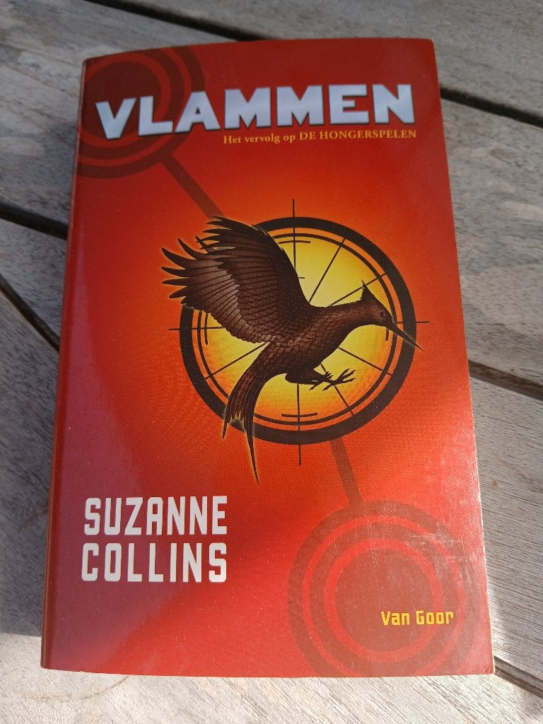 De Honger spelen en Vlammen Suzanne Collins, Livres, Fantastique, Enlèvement ou Envoi, Comme neuf
