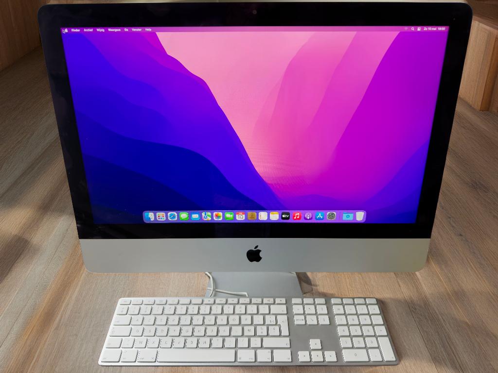 Apple iMac 21.5 inch (Late 2012) – 1TB SSD – macOS Monterey, Ophalen, 21 inch, 2 tot 3 Ghz, IMac