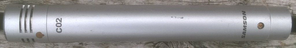 Microfoon voor instrument en zang, Samson C-02, Muziek en Instrumenten, Ophalen of Verzenden, Zo goed als nieuw, Instrumentmicrofoon