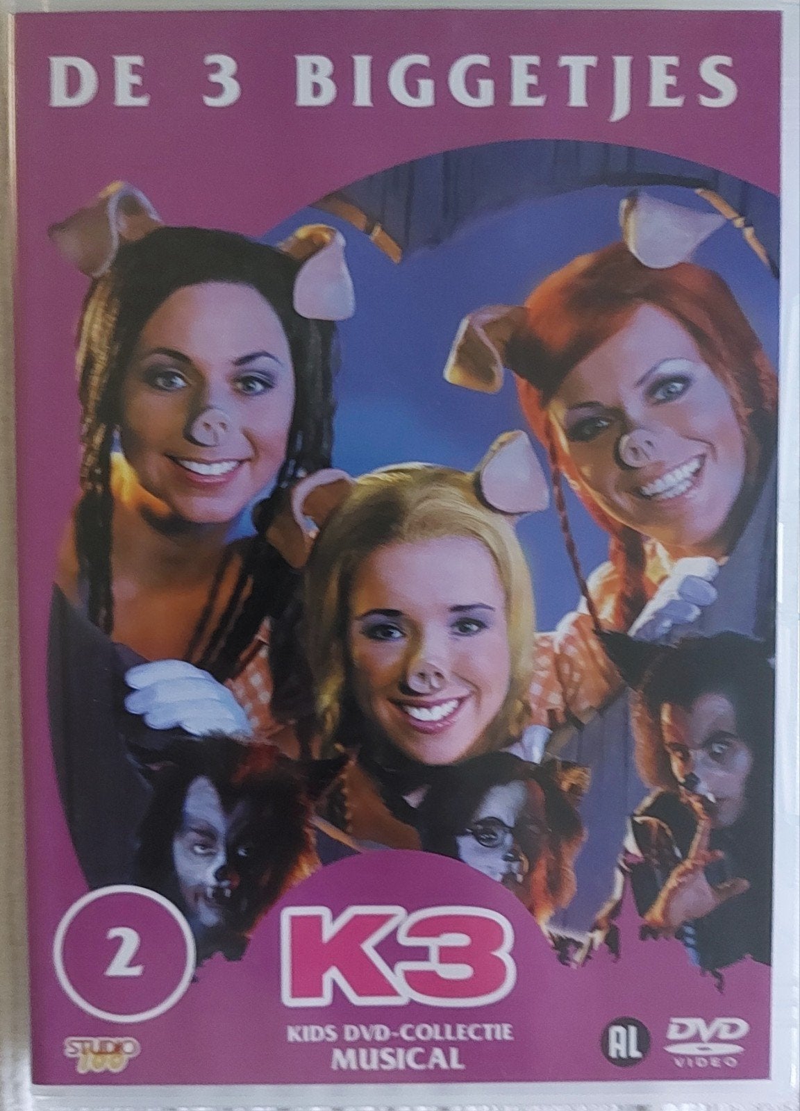 Dvd K3 De 3Biggetjes, Ophalen of Verzenden