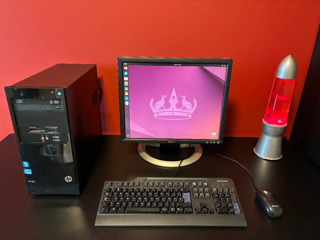 HP Elite 7300 Series MT (Refurbished Linux PC), Ophalen, HDD, Met monitor, 8 GB