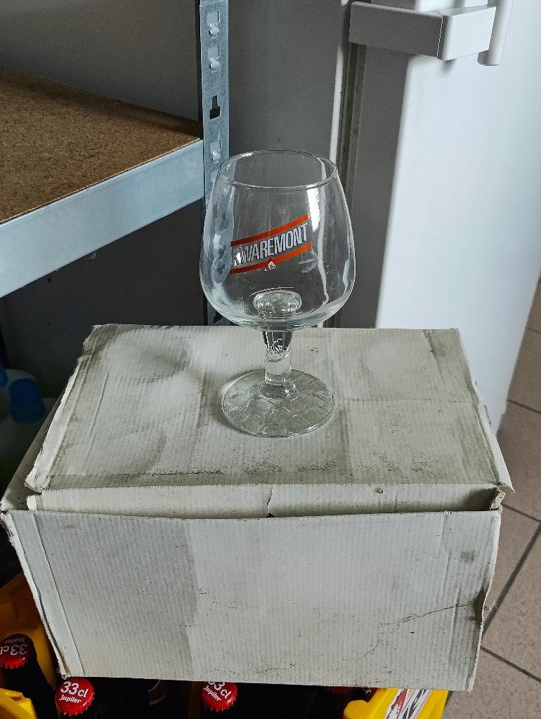 Lot 6 bierglazen Kwaremont - 33 cl, Verzamelen, Ophalen of Verzenden, Nieuw