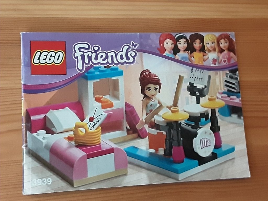 Lego Friends Mia's slaapkamer, Kinderen en Baby's, Speelgoed | Duplo en Lego, Lego, Friends, Ophalen of Verzenden, Zo goed als nieuw
