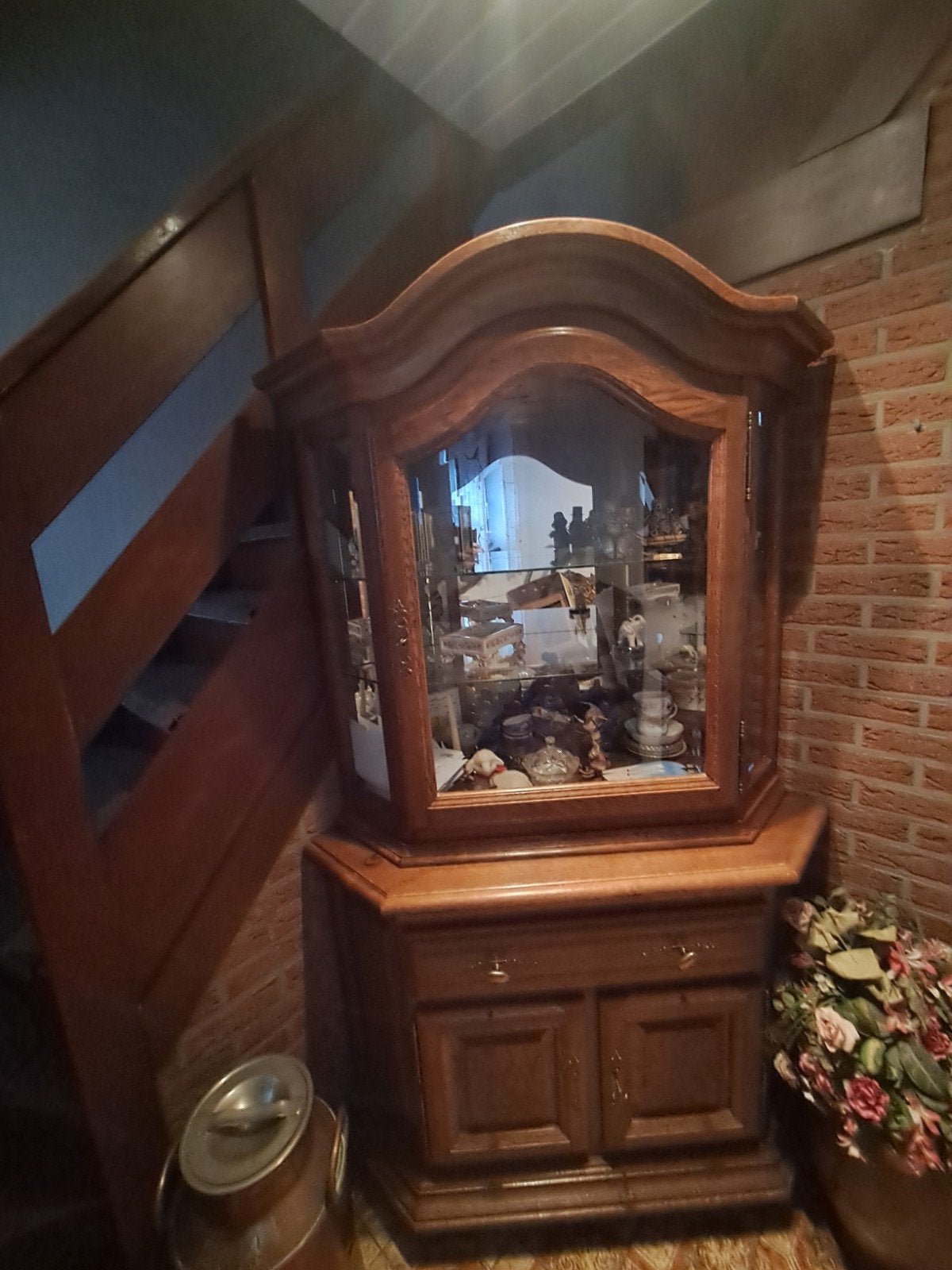 Vitrine kast 50€, Antiek en Kunst, Ophalen of Verzenden