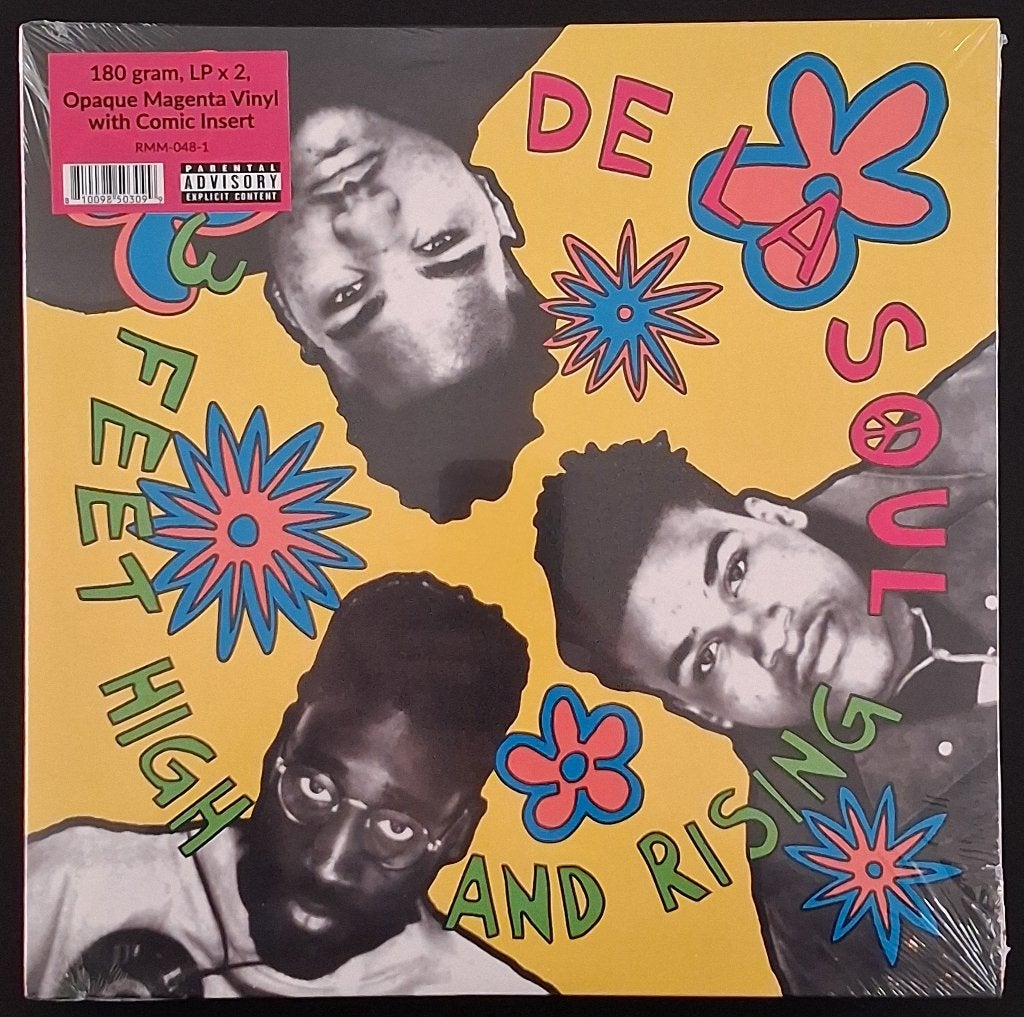 2LP De La Soul ‎- 3 Feet High And Rising (Magenta Vinyl) New, Cd's en Dvd's, Ophalen of Verzenden, Nieuw in verpakking, 12 inch