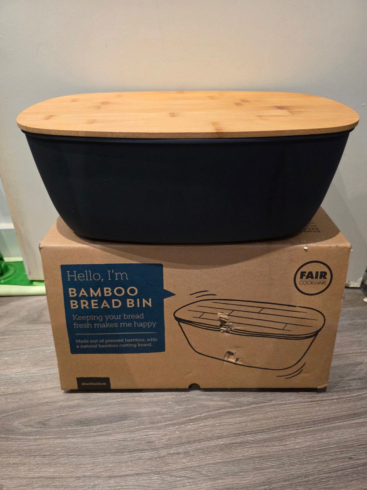 Bamboe bewaardoos voor brood nieuw, Huis en Inrichting, Ophalen of Verzenden, Nieuw