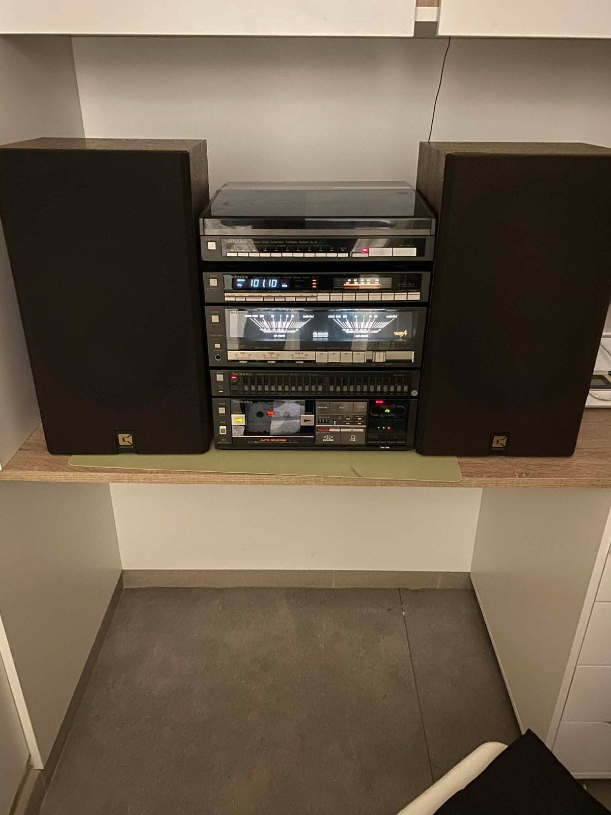 Chaîne Hi-Fi Vintage Technics 315 Series + Enceintes Celesti, Enlèvement