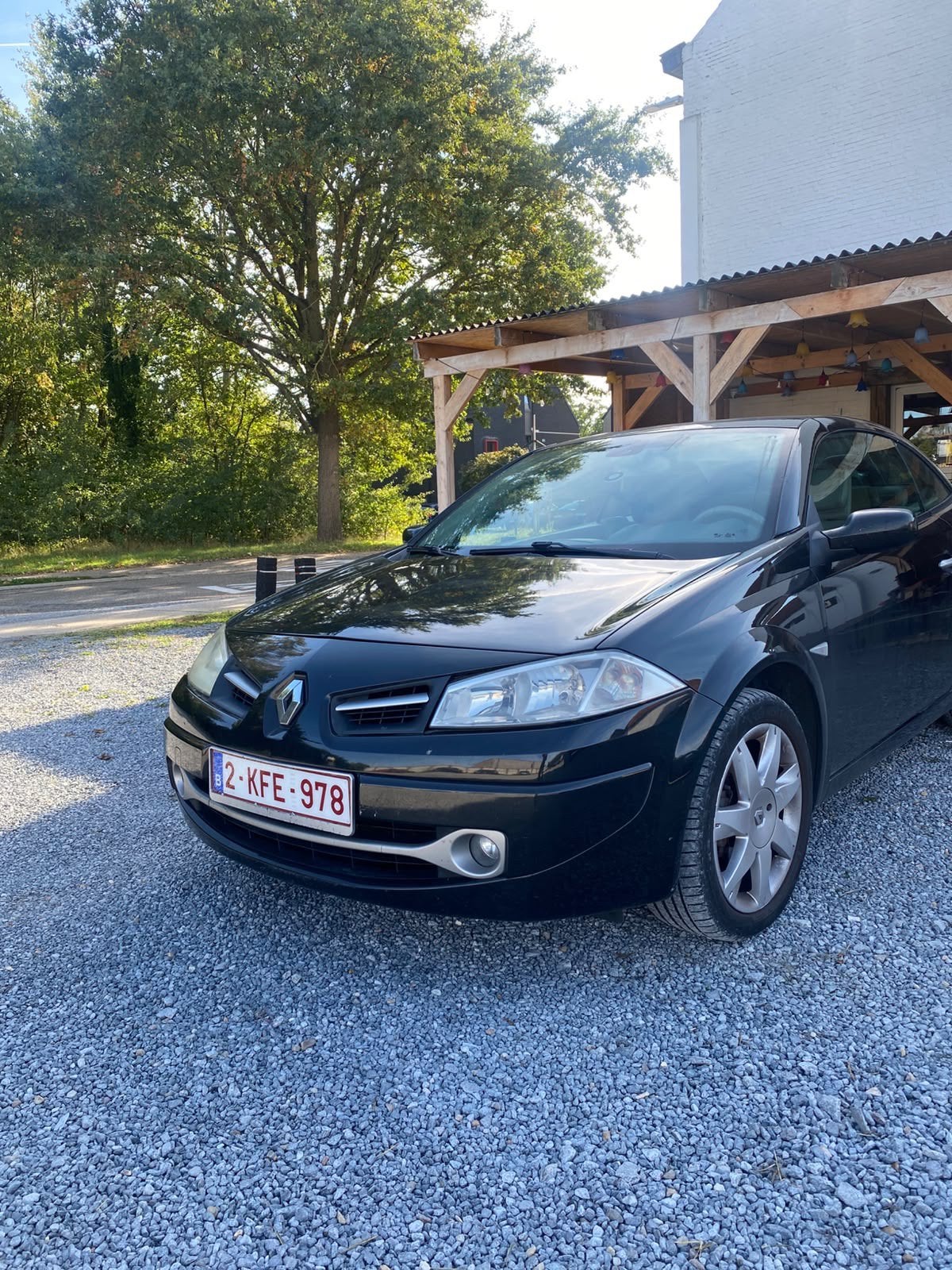 Renault Megane Cabrio, Automaat, Beige, Zwart, Leder
