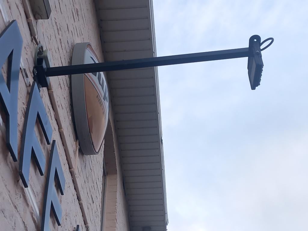 6 spots op stang Reclame verlichting Opple, Huis en Inrichting, Ophalen, Zo goed als nieuw