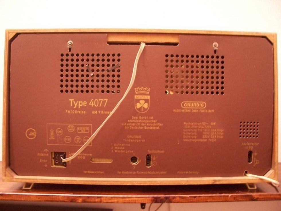 ik zoek deze achterwand voor grundig 4077, Enlèvement
