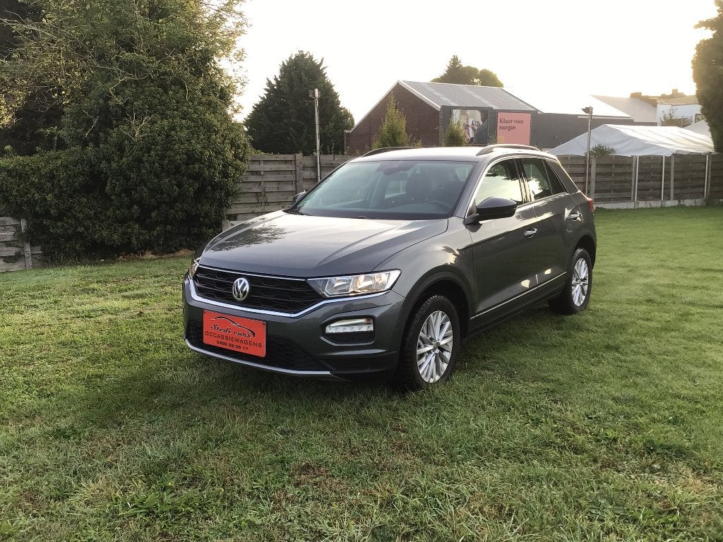 Vw t-roc *33800km* 1.0 benzine, Autos, Argent ou Gris, Achat, Euro 6, Boîte manuelle