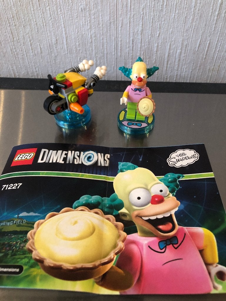 Krusty clown Simpsons LEGO dimensions (wiiU ps3 xbox ps4), Games en Spelcomputers, Verzenden, Zo goed als nieuw