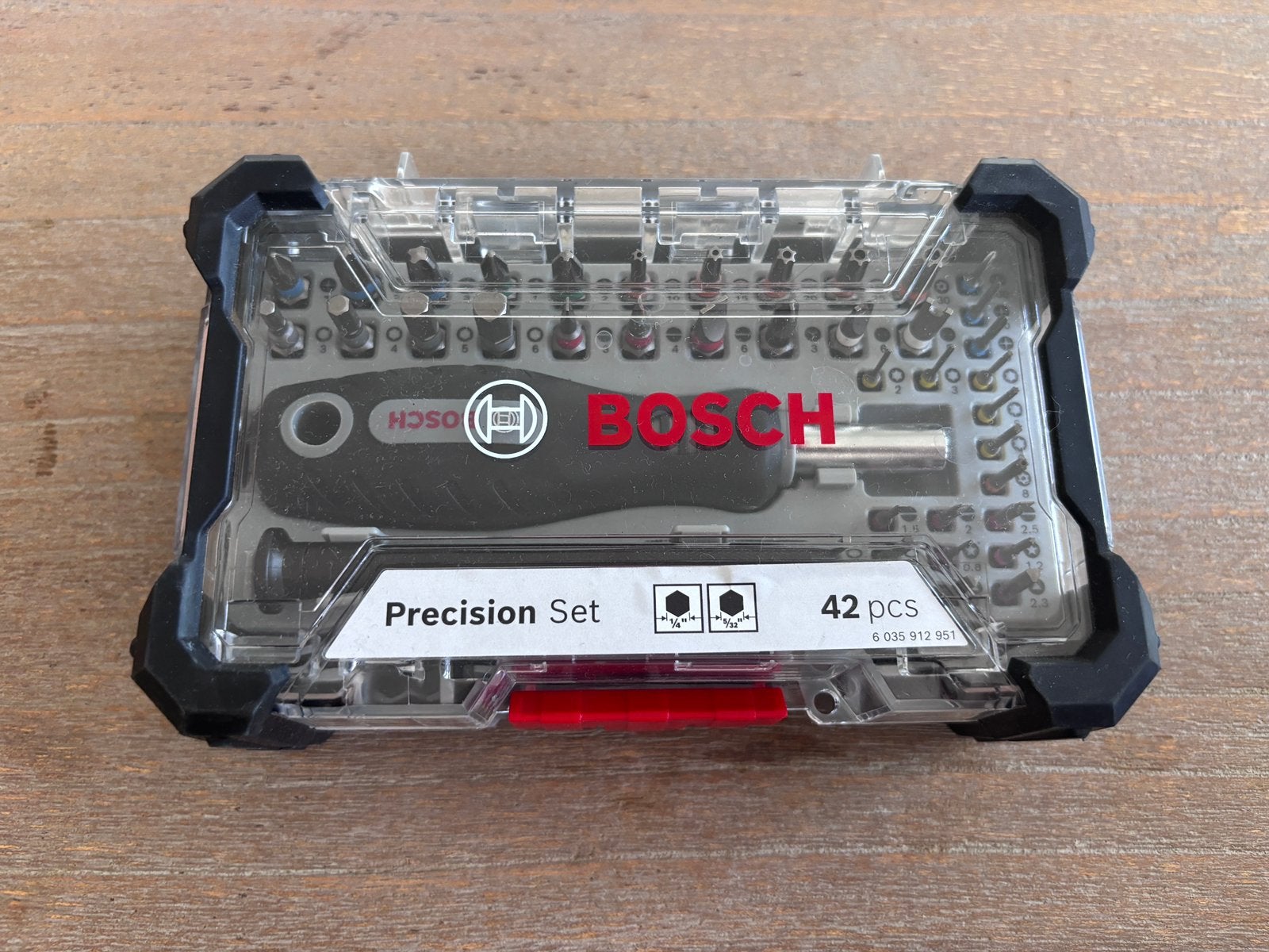 Bosch precision set 42-delig, Doe-het-zelf en Bouw, Ophalen, Zo goed als nieuw, Bosch