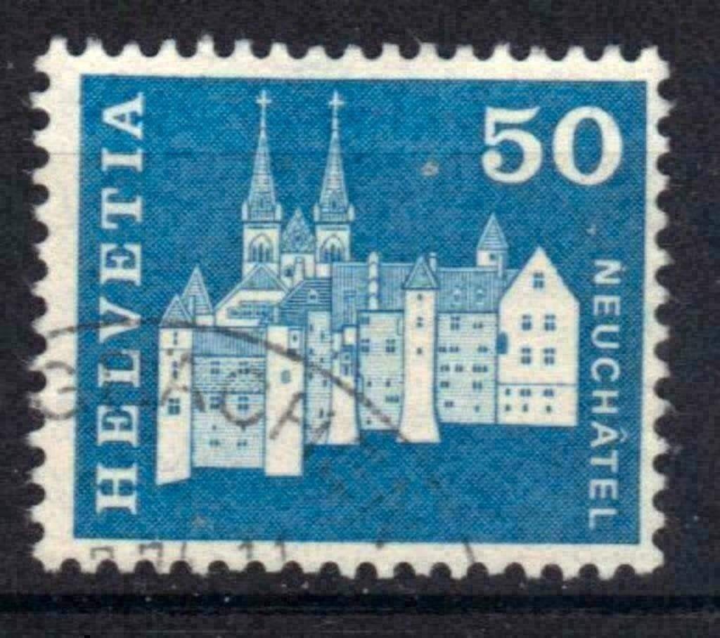 Suisse 1968 - Yvert 820 - Série en cours (ST), Envoi, Affranchi