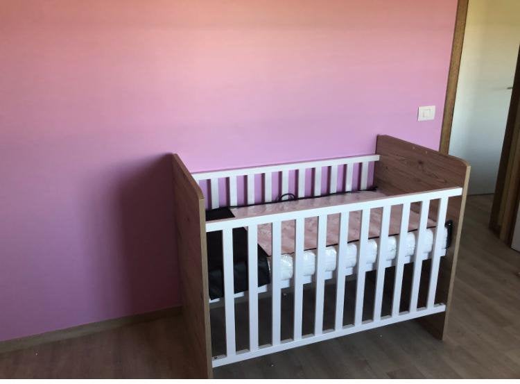 Meegroeibed babymatras inclusief te koop., Ophalen, Gebruikt