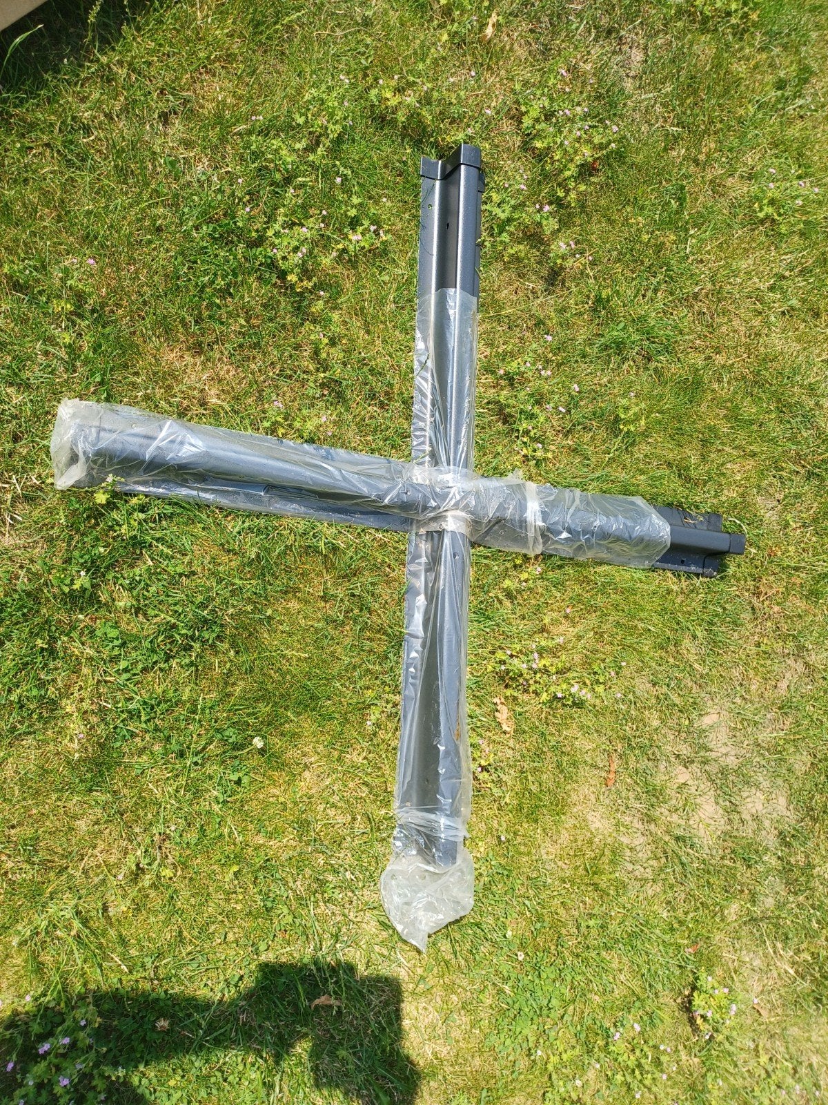 Parasolvoet, Ophalen, Parasolvoet