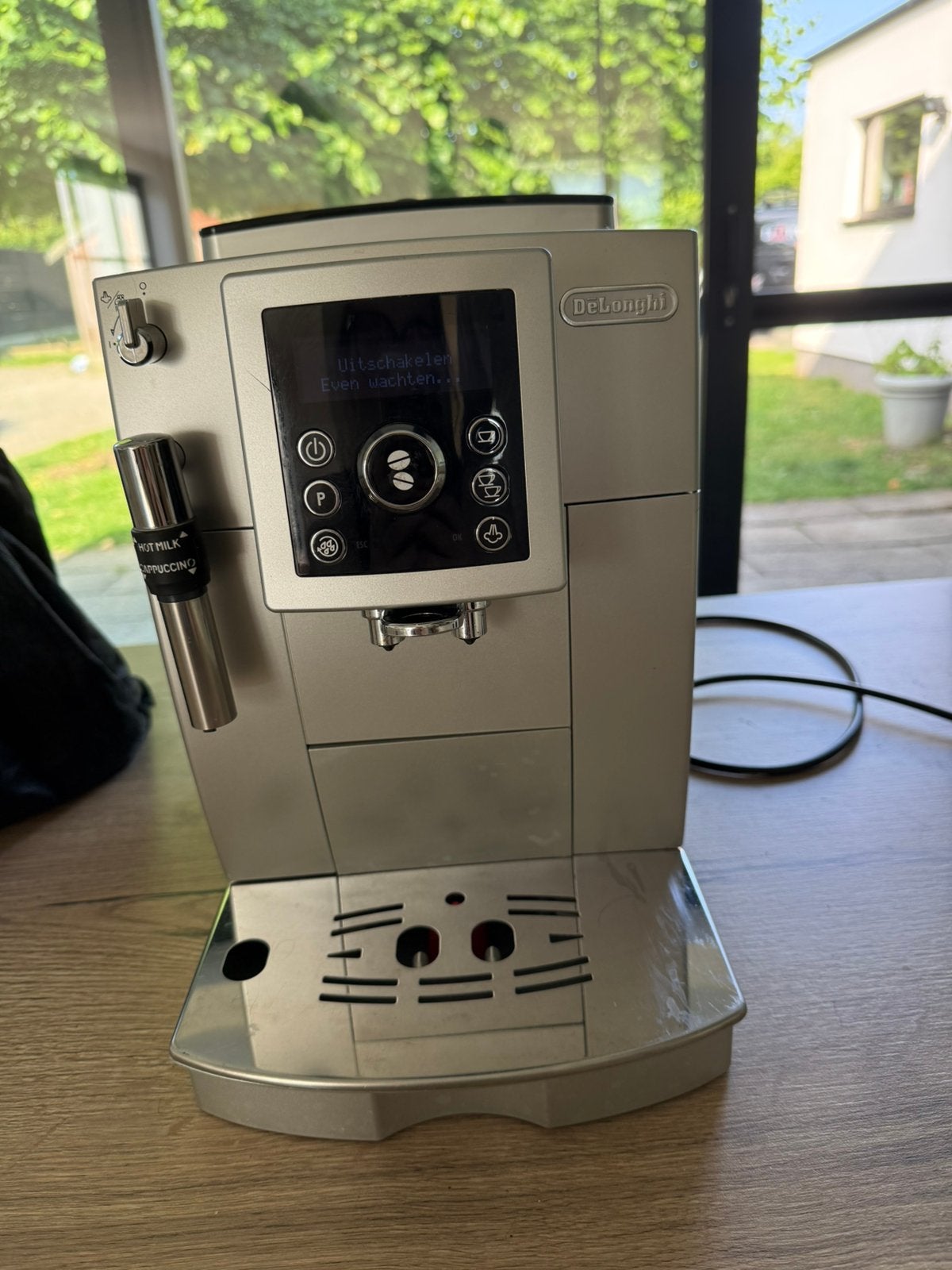 Delonghi Magnifica S, Elektronische apparatuur, Ophalen, Zo goed als nieuw, Koffiemachine, Gemalen koffie