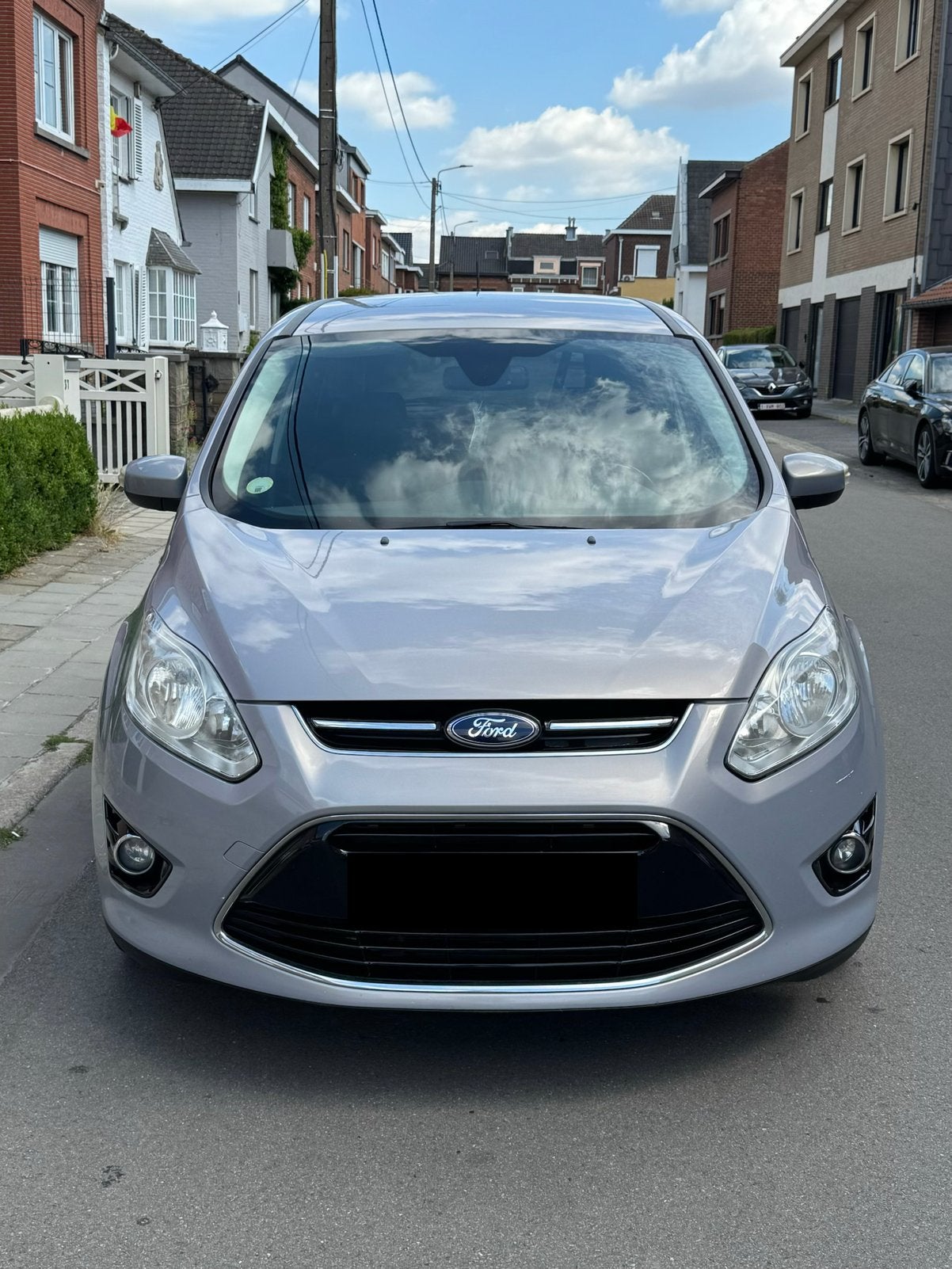 Ford Grand C-max 1.6TDCI 2015 prêt à imm avec feuille rose, Autos, Ford, Euro 5, Achat, Climatisation automatique, Boîte manuelle