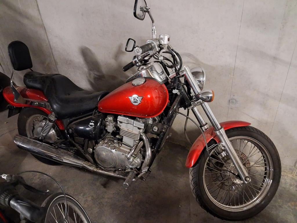 Kawasaki en500  rood 22000km, Motoren, 2 cilinders, Chopper, Particulier, 12 t/m 35 kW