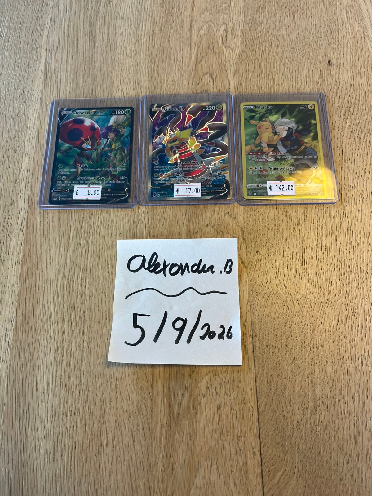 Pokemon kaarten van : Lost Orgine, Enlèvement ou Envoi, Comme neuf