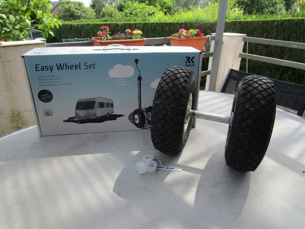 Roue jockey double  pour caravane, Enlèvement, Comme neuf