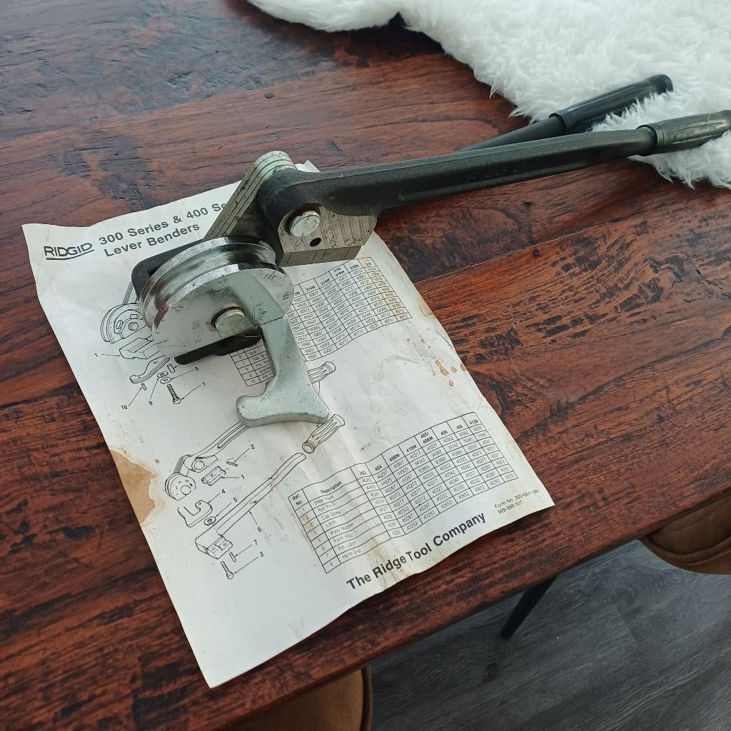 Ridgid buizen buiger, Doe-het-zelf en Bouw, Sanitair, Ophalen, Nieuw
