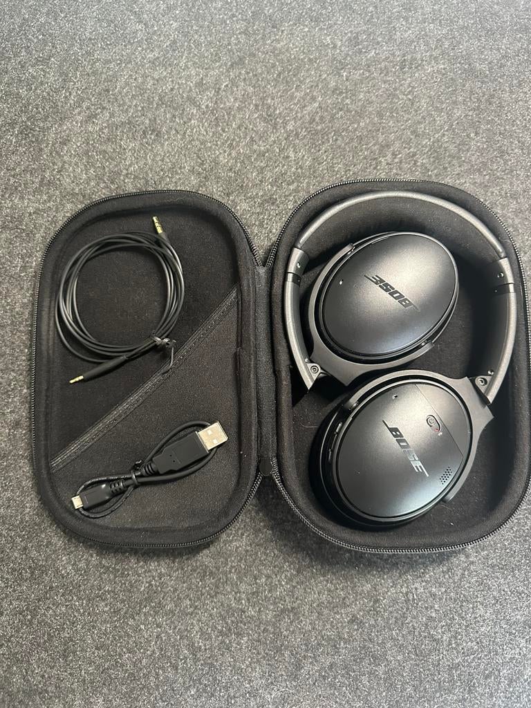 Bose QuietComfort 35 II – Noir | Très bon état, Enlèvement, Comme neuf, Bluetooth
