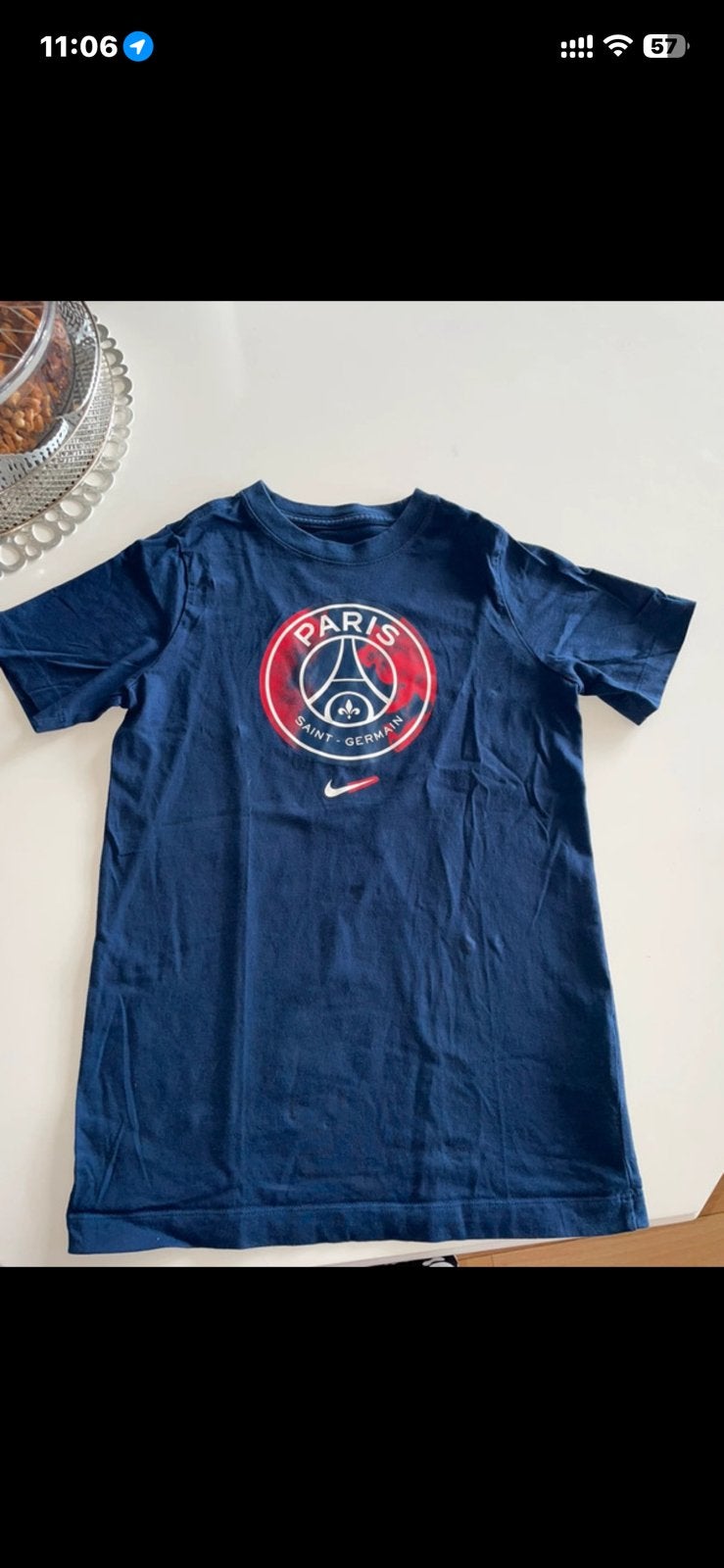 Tshirt nike paris st germain, Kinderen en Baby's, Ophalen, Zo goed als nieuw