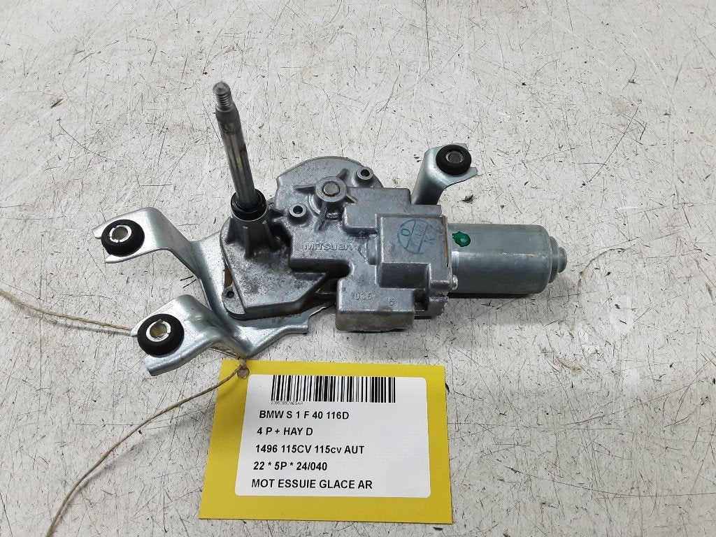 RUITENWISSERMOTOR ACHTER BMW 1 serie (F40) (8495516), Gebruikt, Mevr. I. Hauben, BMW, Rue de l'Espoir 34 34
4030  GRIVEGNÉE, BE