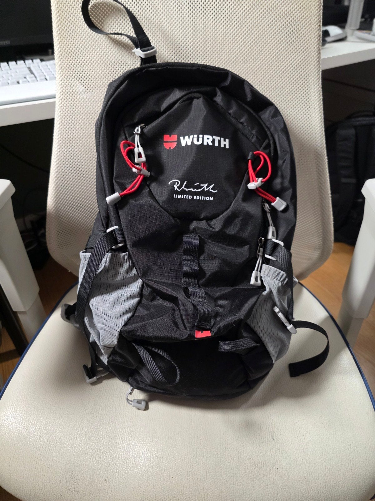sac à dos Wurth neuf, Enlèvement