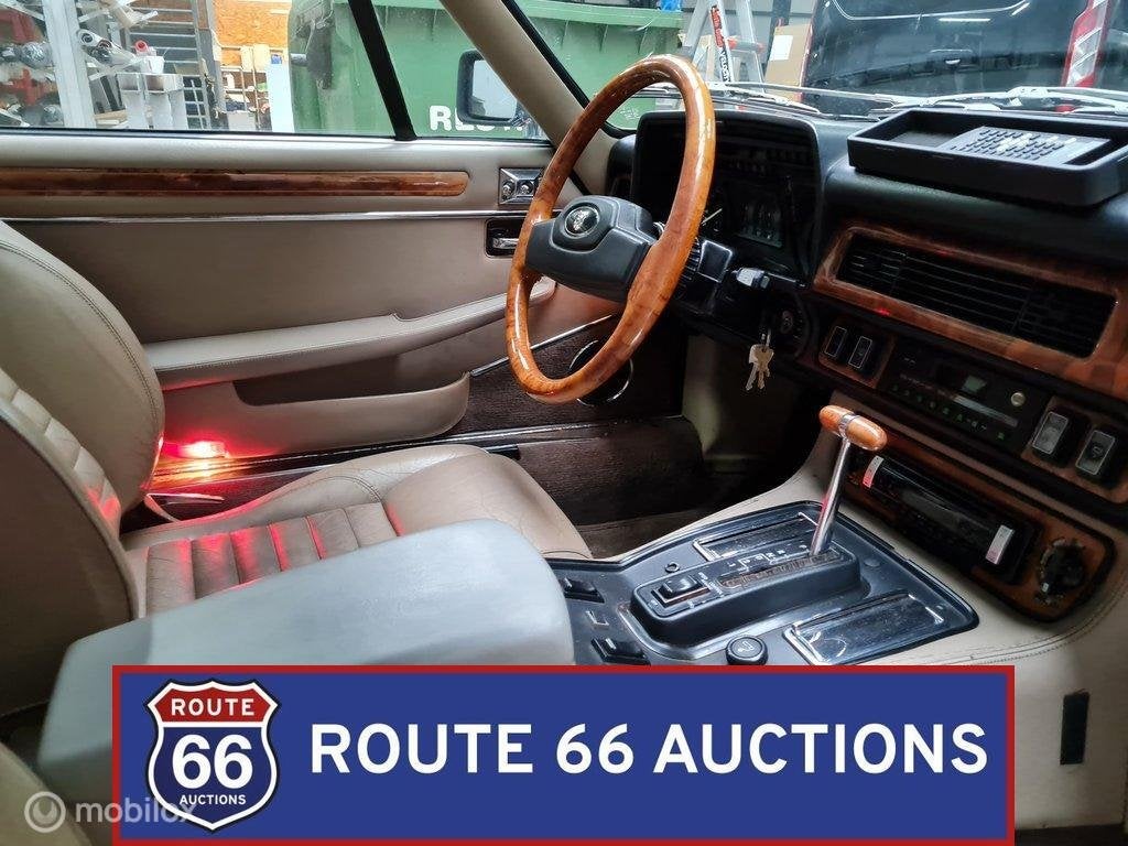 Jaguar XJ-SC V12 | 1986 | Route 66 Auctions, Zwart, Bedrijf, Handgeschakeld, Overige carrosserie