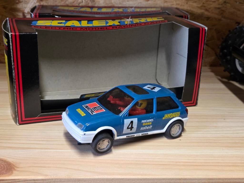 Scalextric Ford Fiesta XR2i Uniroyal, Ophalen of Verzenden
