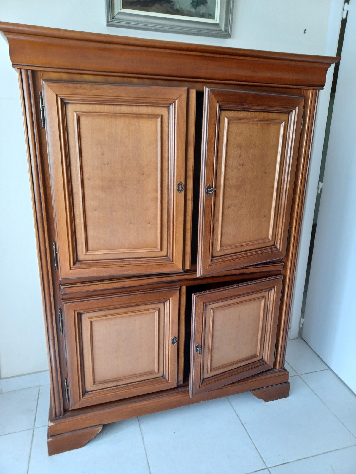 Bar en merisier, Maison & Meubles, Armoires | Meubles ordinateur, Enlèvement
