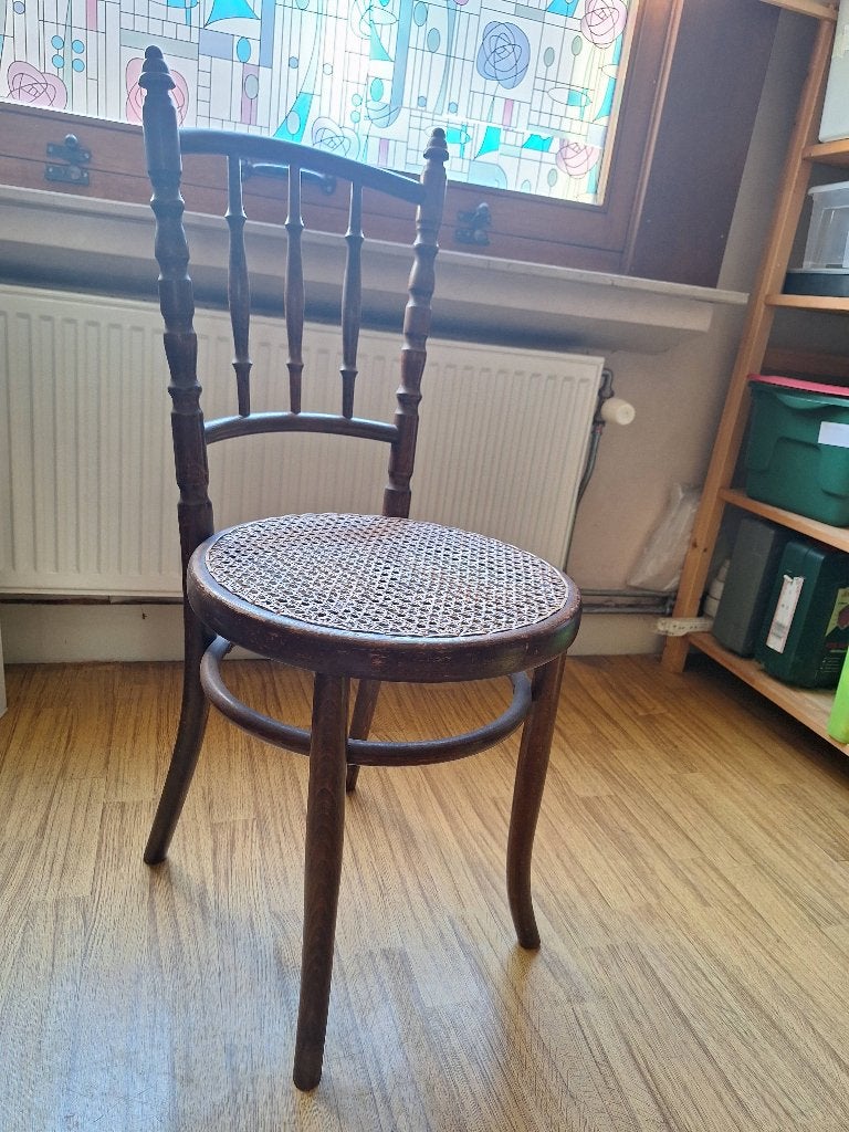 2 antieke Fischel stoelen, Ophalen