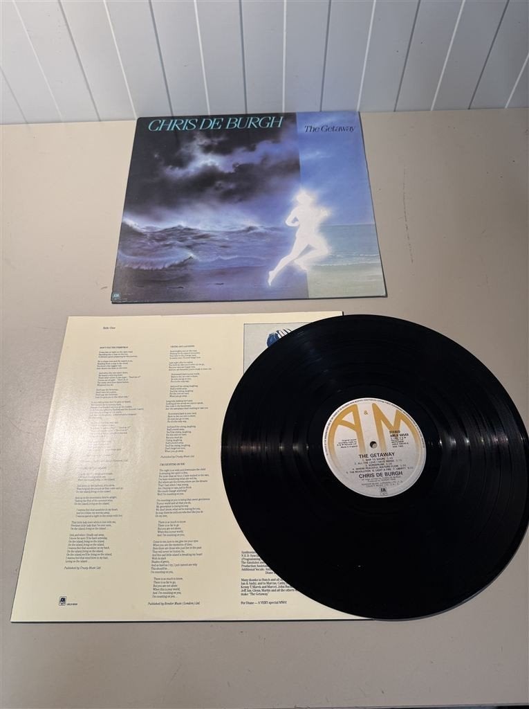chris de burgh - the getaway - vinyl lp, Ophalen of Verzenden, Zo goed als nieuw