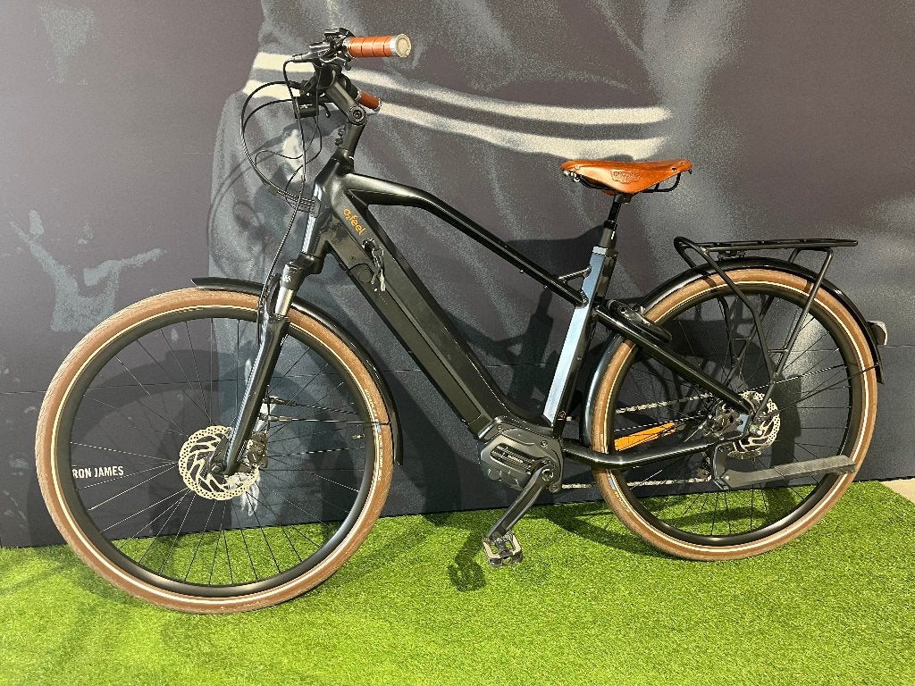 Elektrische o2feel iSwan Urban Brooks Limited MEDIUM 2024, Heren, Versnellingen, Zo goed als nieuw, Schijfrem
