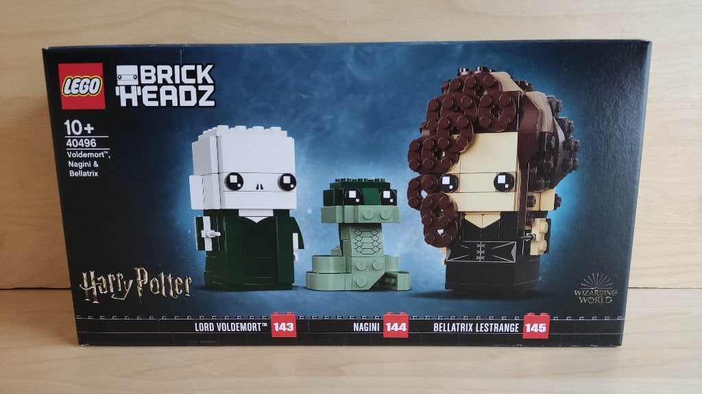 lego brickheadz 40496 voldemort, nagini & bellatrix, BrickHeadz, Lego, Nieuw, Ophalen of Verzenden