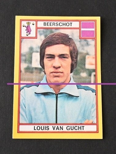 Panini/Football 75/Beerschot/Louis van Gucht, Collections, Articles de Sport & Football, Envoi, Comme neuf, Affiche, Image ou Autocollant