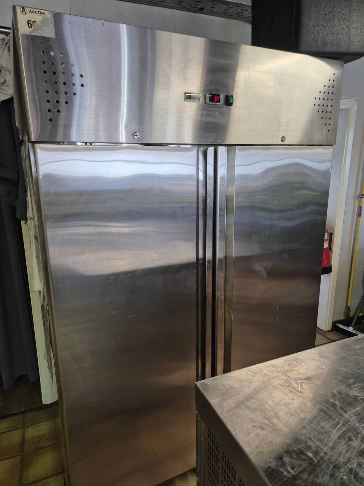 vend frigo horeca  2 porte en inox  1400l, Enlèvement ou Envoi