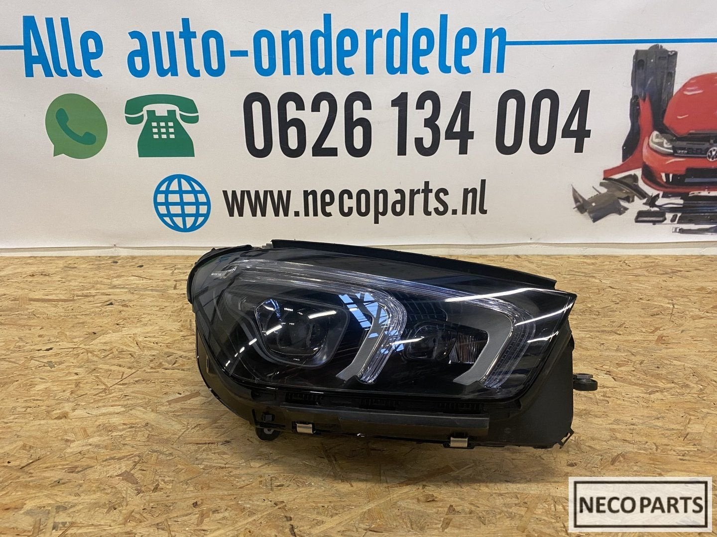 GLE W167 VOL LED KOPLAMP RECHTS A1679061700 ORIGINEEL, Gebruikt, -, Ophalen of Verzenden, -