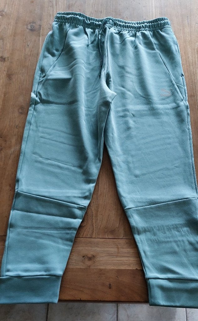 Puma joggingbroek (mineral blue) XL, Puma, Blauw, Ophalen of Verzenden, Hardlopen of Fietsen