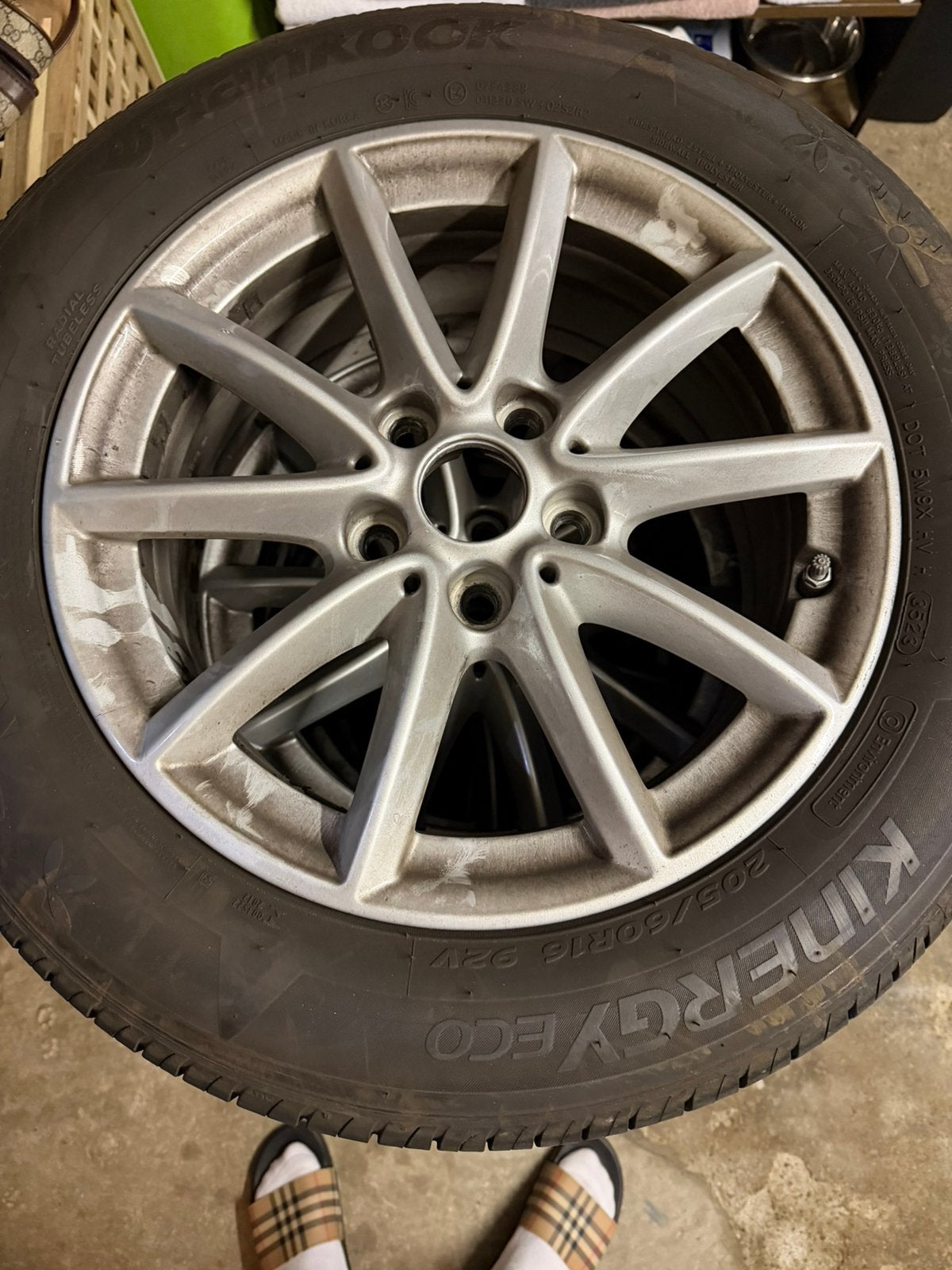 Bmw 16 inch velgen + banden, Ophalen, 16 inch, Band(en)