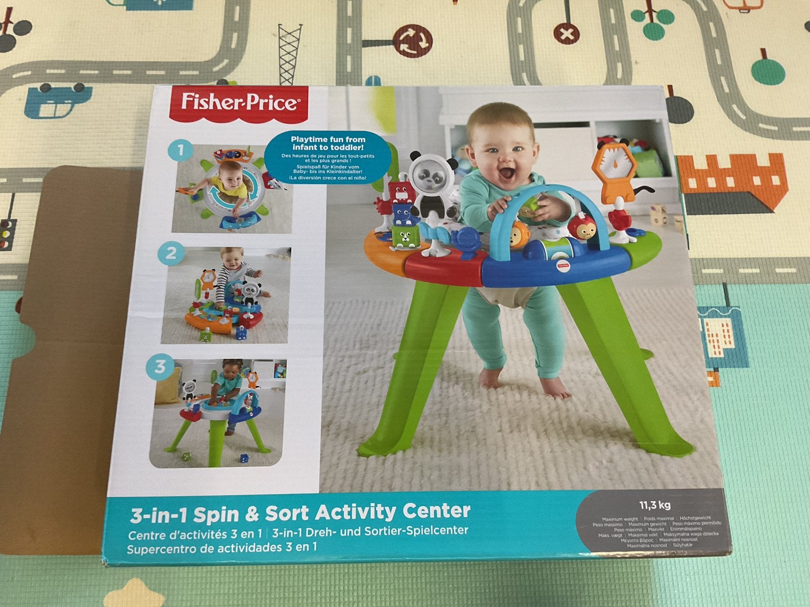 Activiteiten tafel fisher price, Kinderen en Baby's, Ophalen, Nieuw, Overige typen, Met geluid