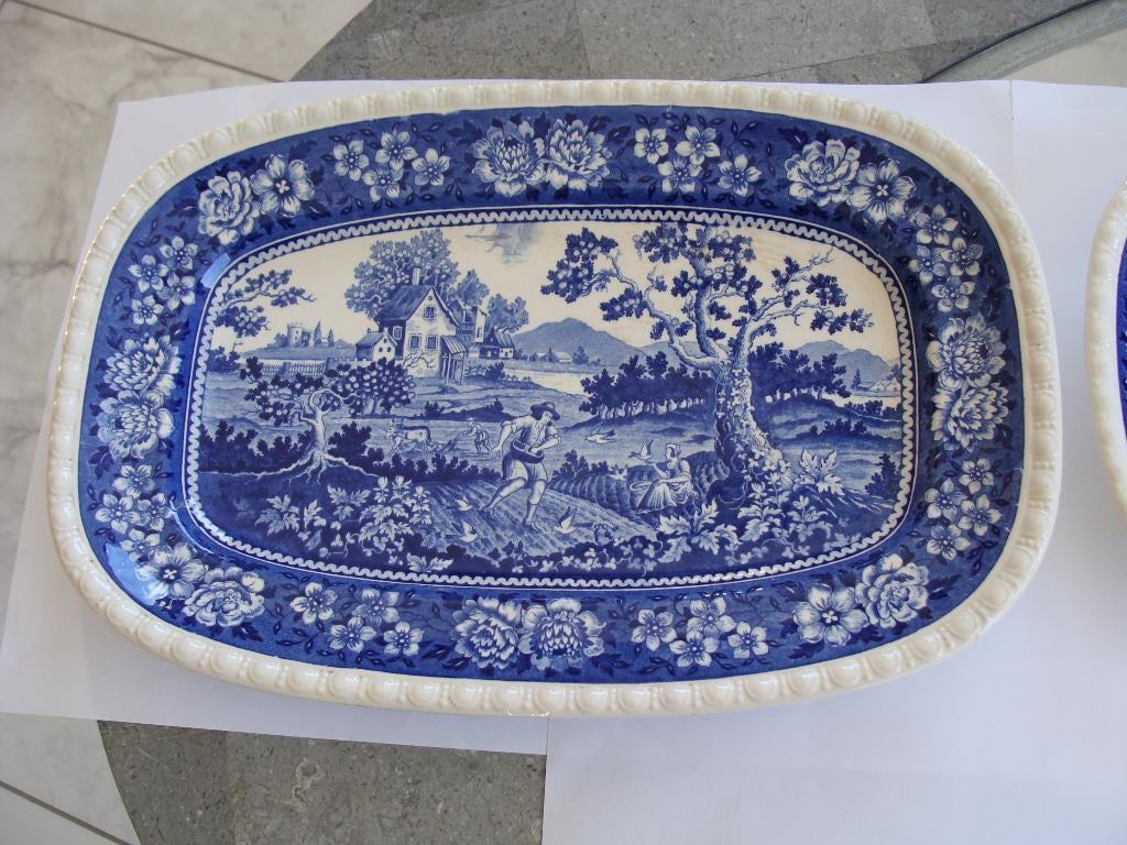 grand plat, Villeroy Boch, made Germany, vintage., Enlèvement ou Envoi