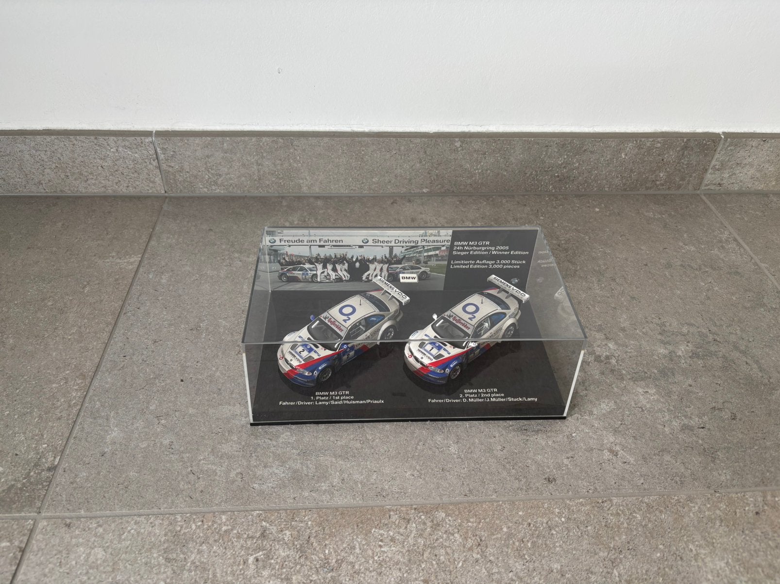 BMW M3 GTR 24h Nürburgring 2005 winner edition, Ophalen, Zo goed als nieuw, MiniChamps